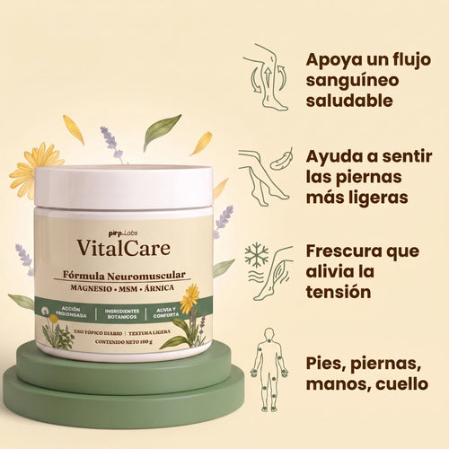 VitalCare | Crema para piernas y pies