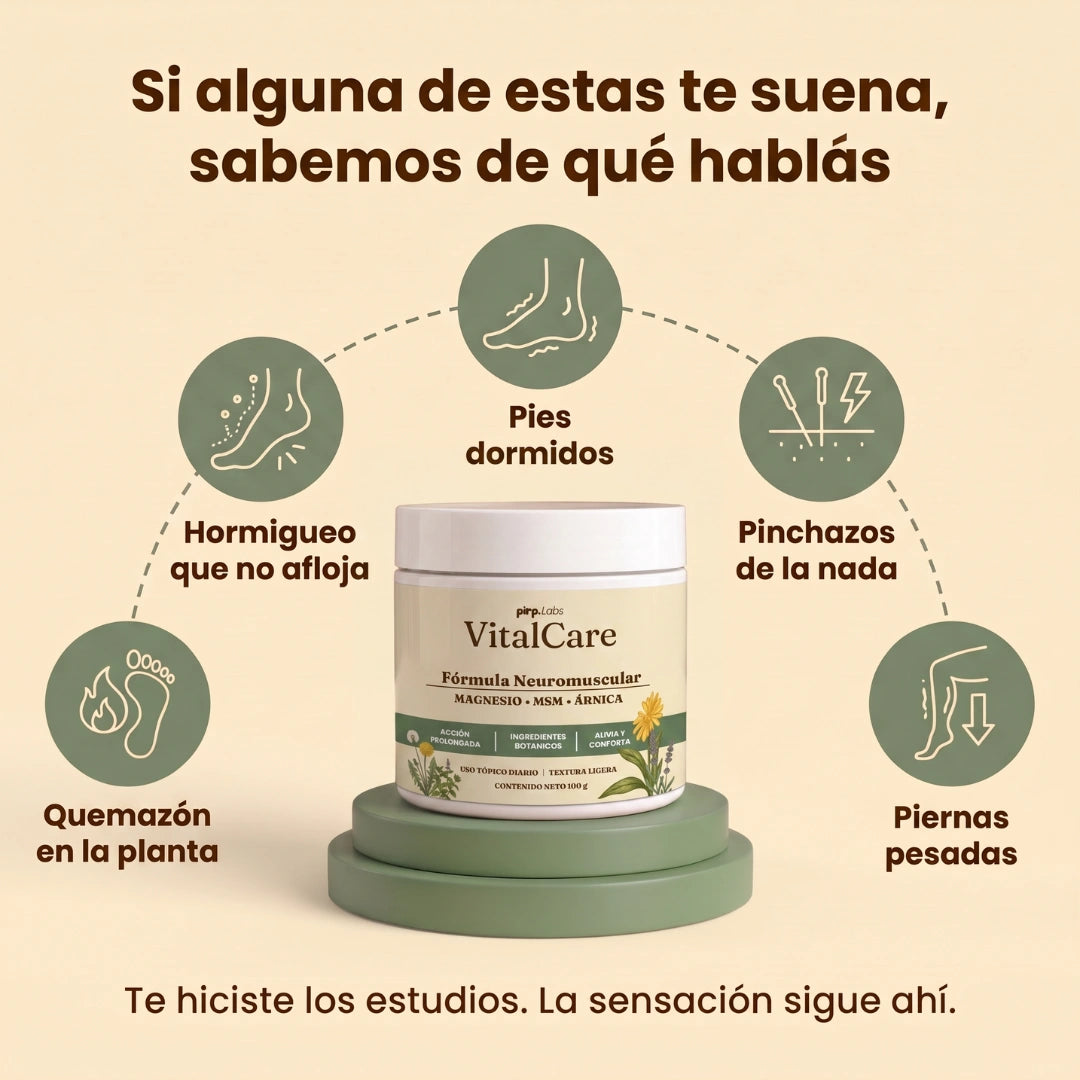 VitalCare | Crema para piernas y pies