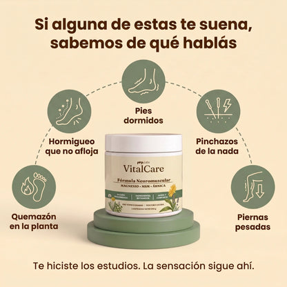 VitalCare | Crema para piernas y pies