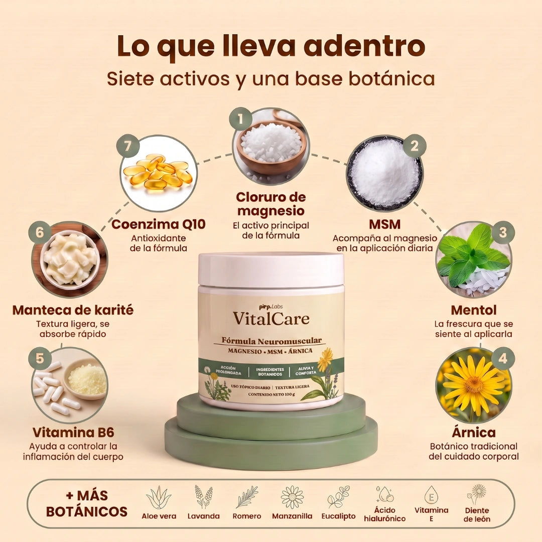 VitalCare | Crema para piernas y pies